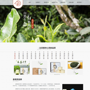 茶叶网站建设上线象*茶官网