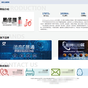 官网发布锡林郭勒盟网站建设跨*产展览有限公司