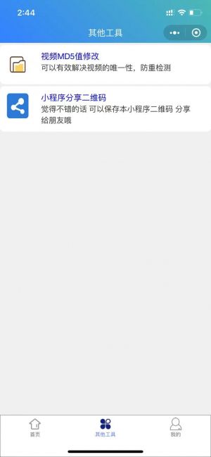 视频去水印Pro版小程序设计图2