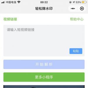 轻松除水印工具小程序开发技术难度分析
