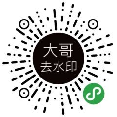 大哥去水印小程序二维码