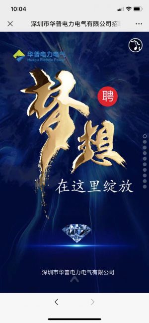 深圳公众号开发_【华普新能源】公众号的企业类型