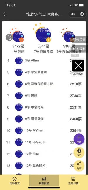 投票世界小程序设计图3