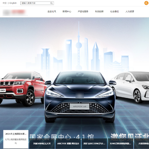 展示型网站案例作品北京网站建设北*汽车集团有限公司