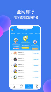 欣赏实用工具APP定制开发-网络测速大师